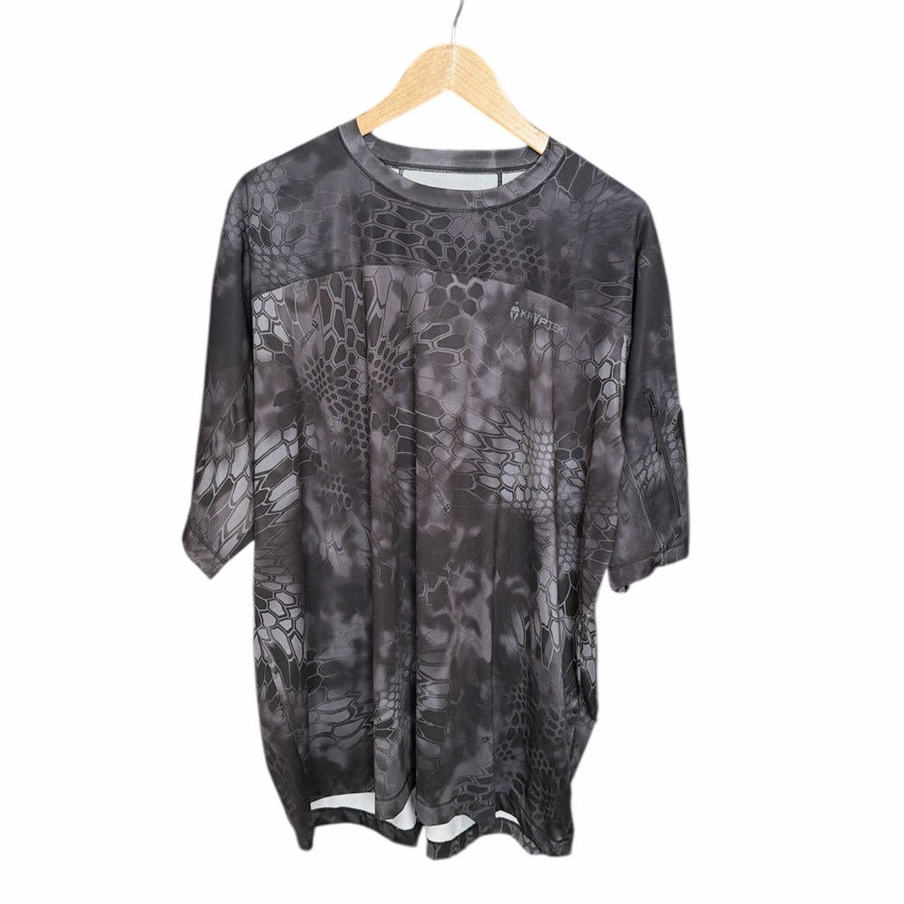 Kryptek tactical highlander shirt XXL‎ outdoors hunting camo stretch gray top